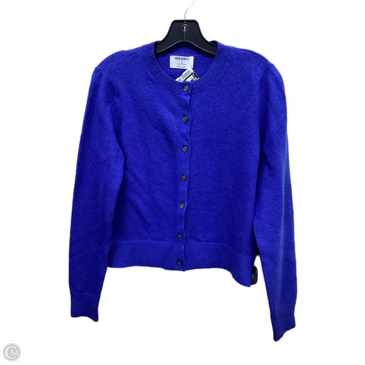 Sweater Cardigan By Old Navy In Blue, Size: S