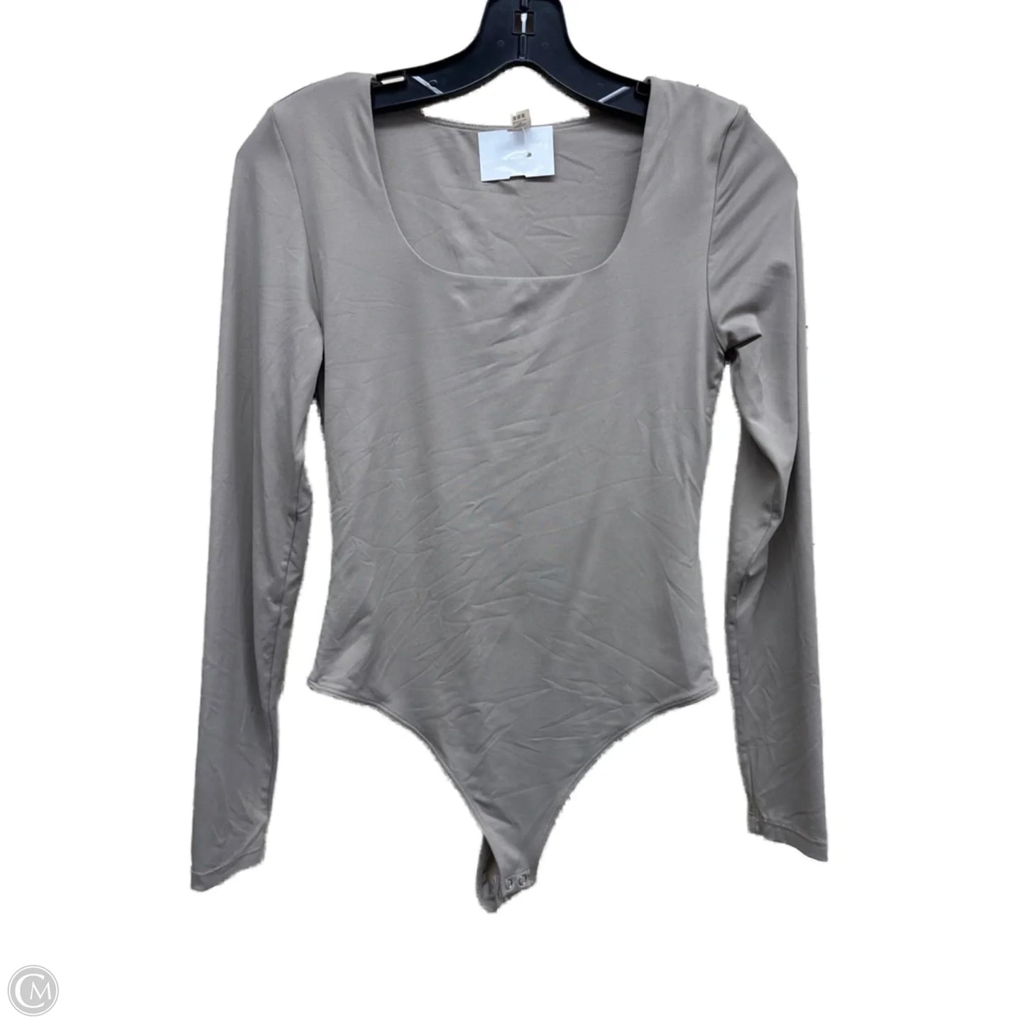 Bodysuit By Clothes Mentor In Tan, Size: M