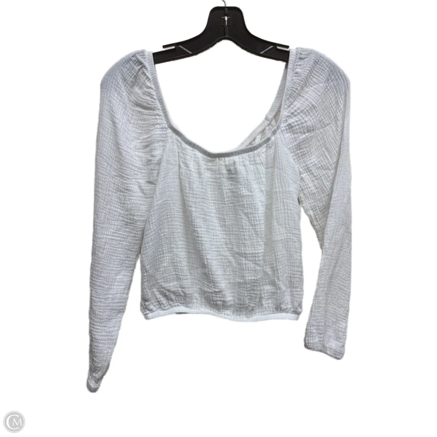 Top Long Sleeve By Cloth & Stone In White, Size: Xxs