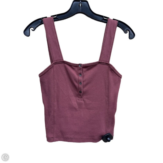 Top Sleeveless By Abercrombie And Fitch In Pink, Size: S