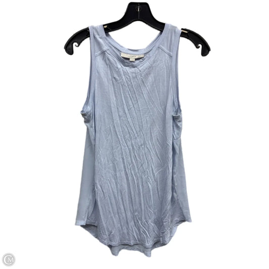 Top Sleeveless By Loft In Blue, Size: M