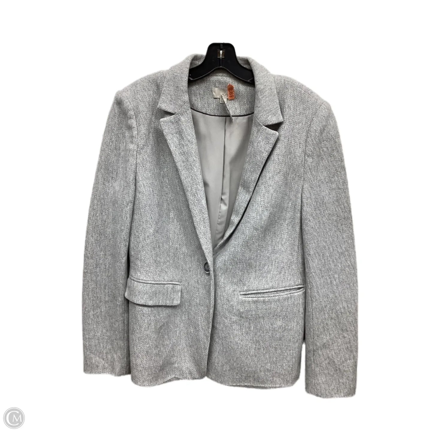 Blazer By Loft In Grey, Size: L