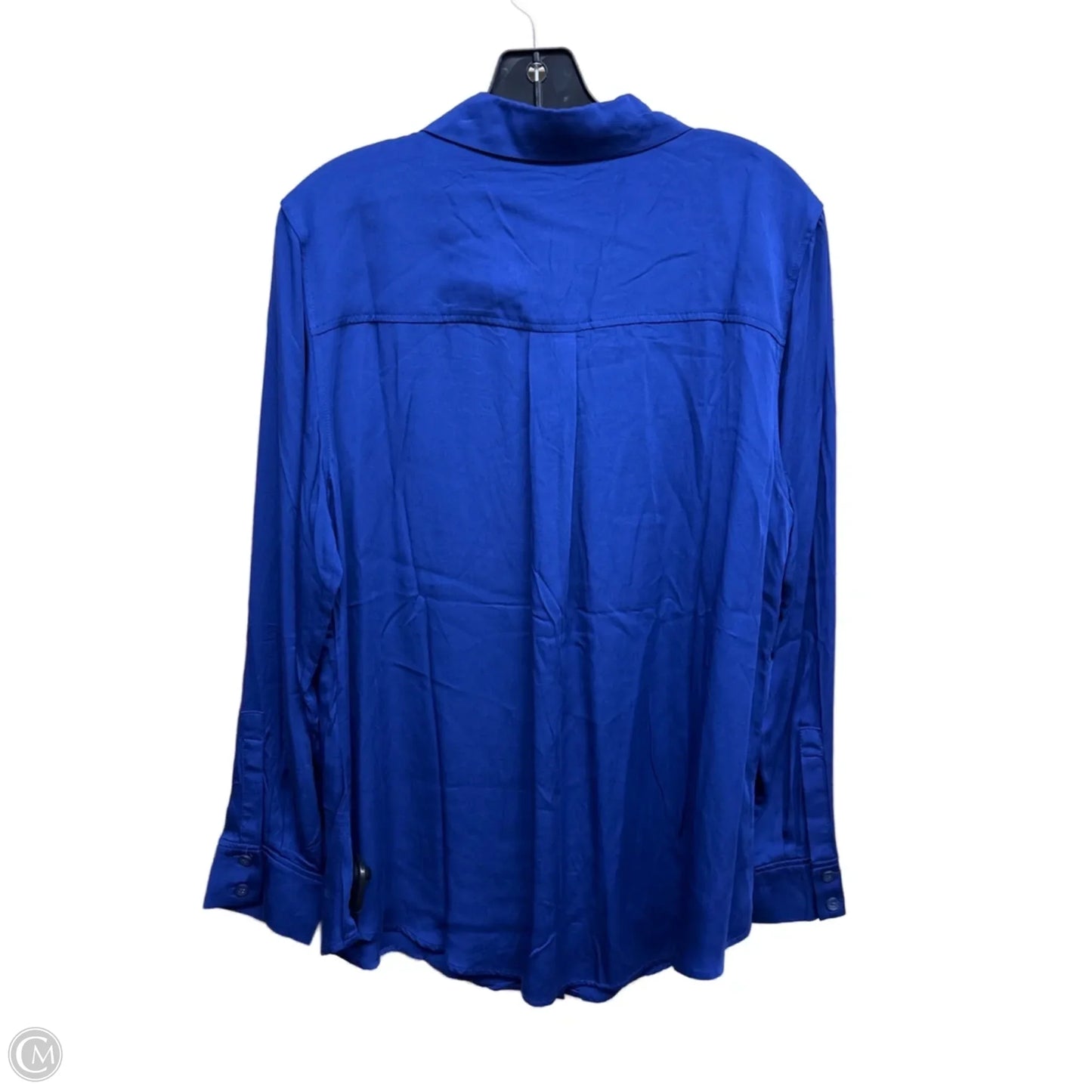 Top Long Sleeve By Chicos In Blue, Size: L