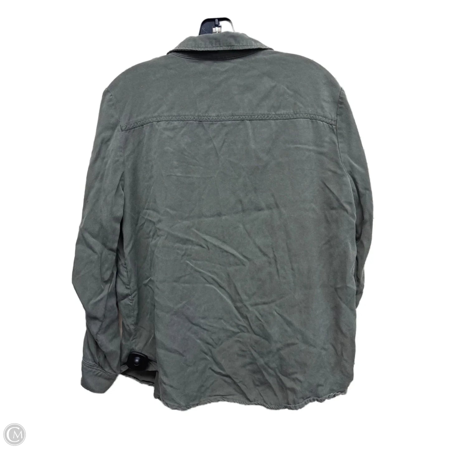 Top Long Sleeve By Divided In Green, Size: M