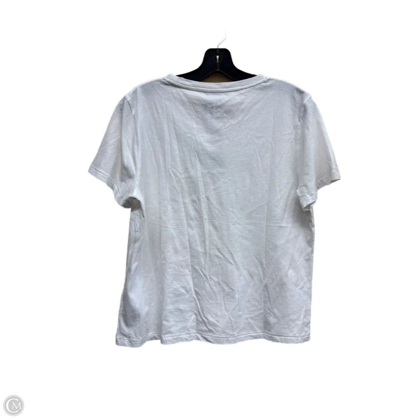 Top Short Sleeve By J. Crew In White, Size: M