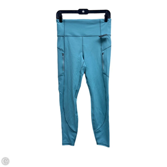 Athletic Pants By Athleta In Teal, Size: M