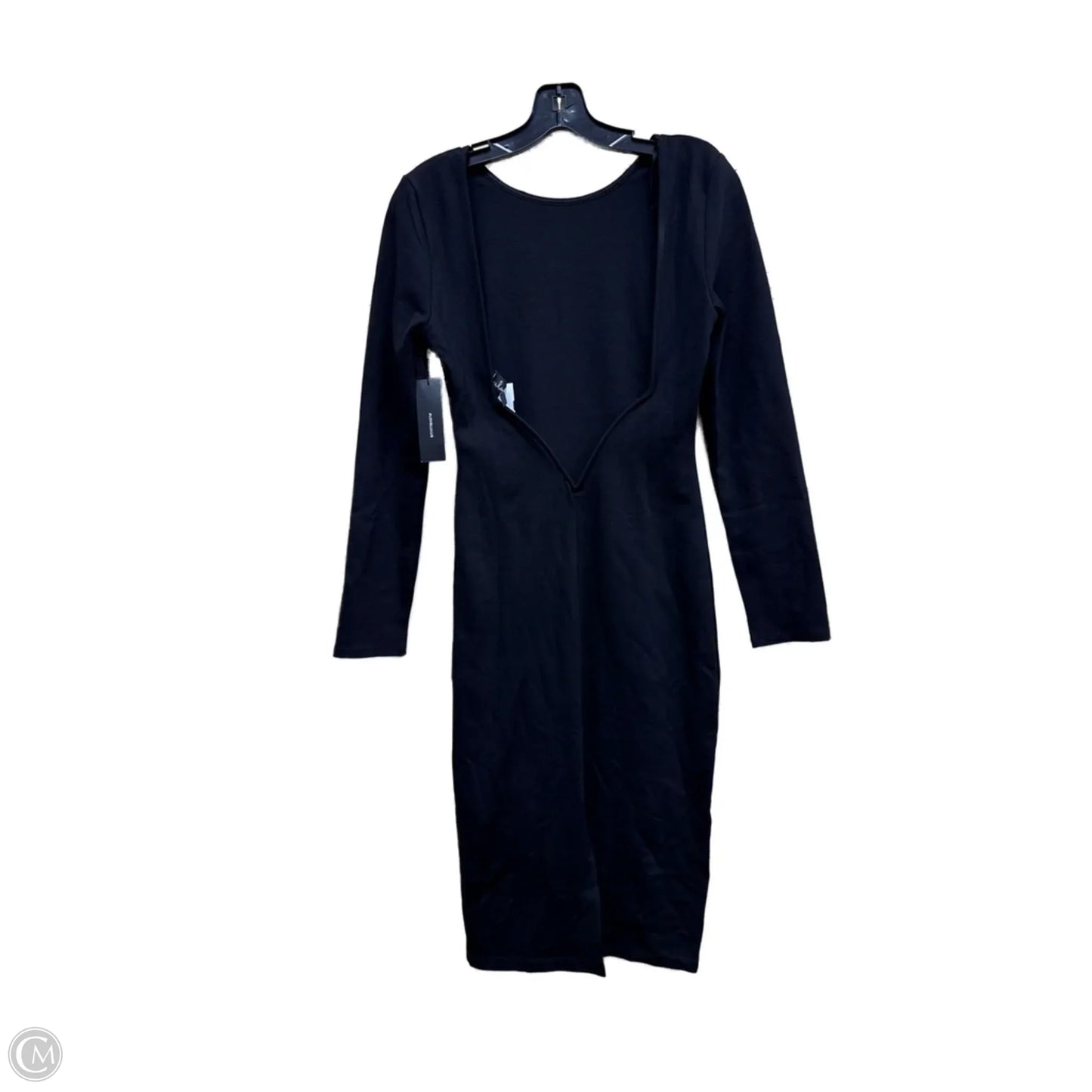 Dress Casual Midi By Lulus In Black, Size: L