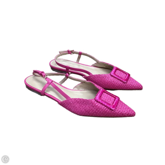 Shoes Flats By Ann Taylor In Pink, Size: 8.5