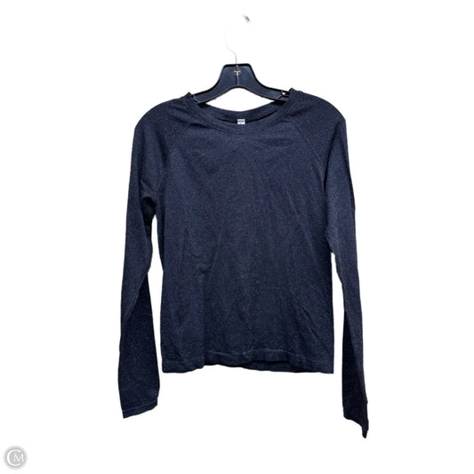 Athletic Top Long Sleeve Crewneck By Athleta In Black, Size: S