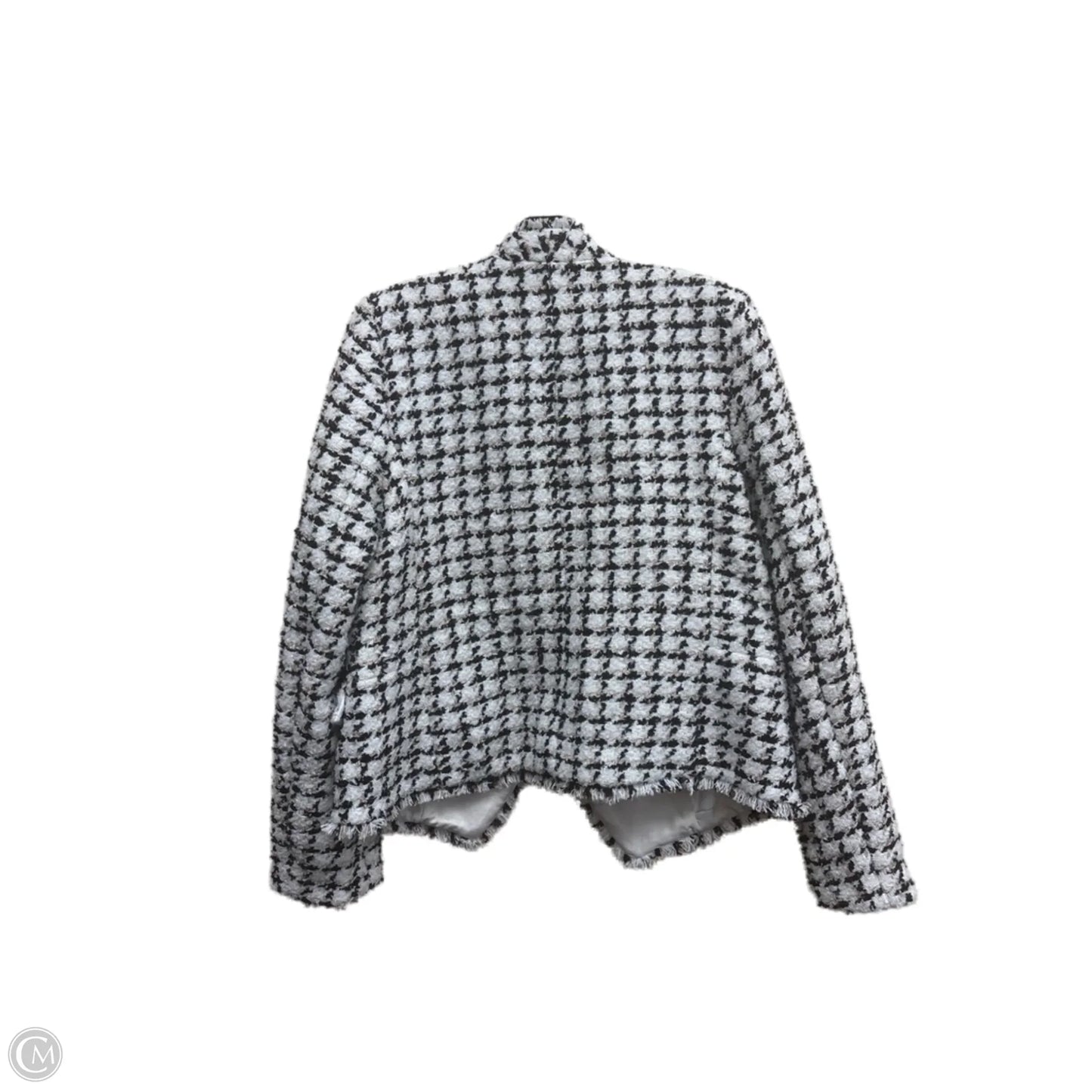 Blazer By Ann Taylor In Black & White, Size: 10