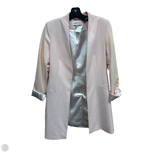 Blazer By Calvin Klein In Pink, Size: M