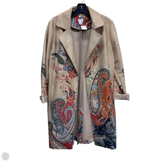 Jacket Other By Chicos In Multi-colored, Size: M
