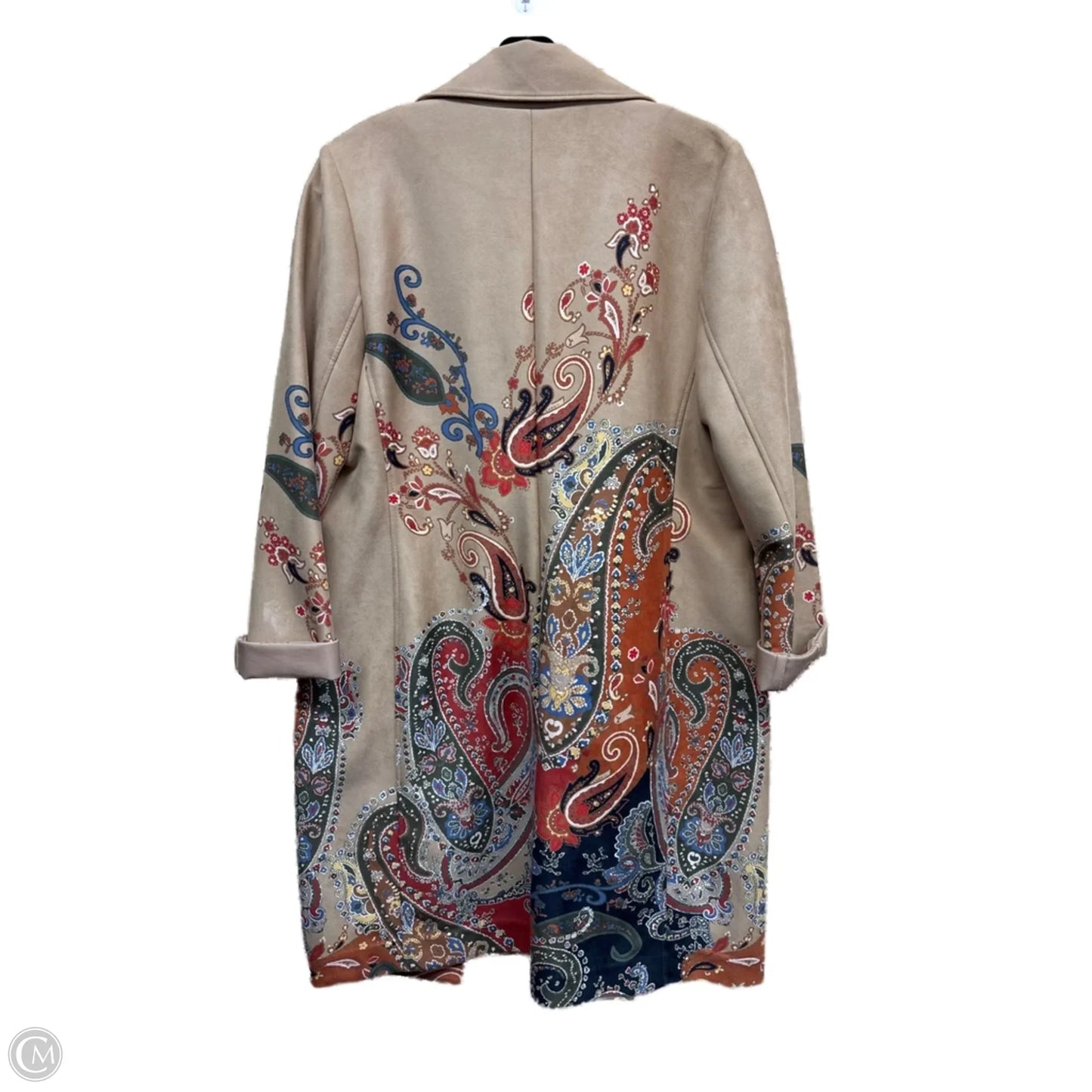 Jacket Other By Chicos In Multi-colored, Size: M