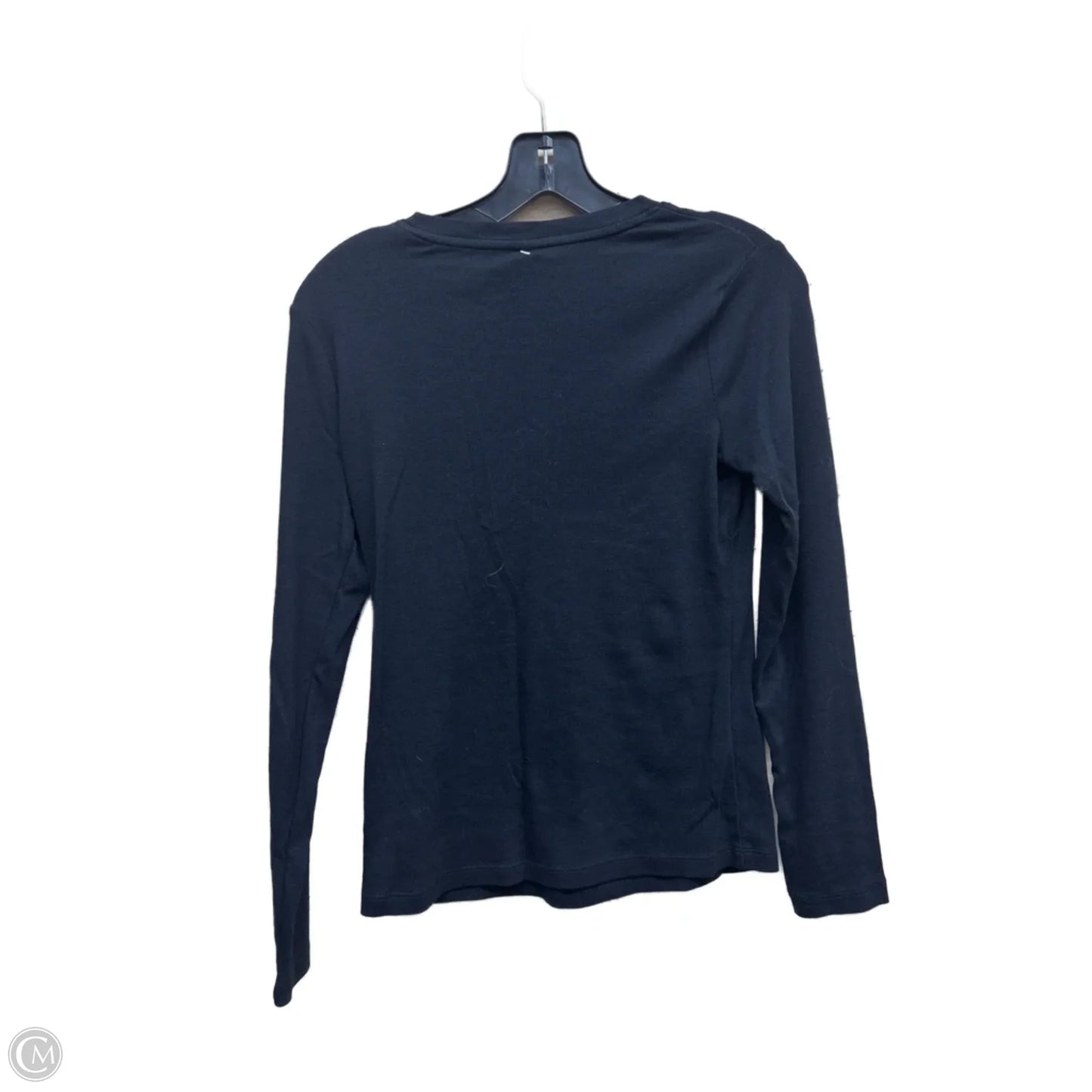 Top Long Sleeve By A New Day In Black, Size: S