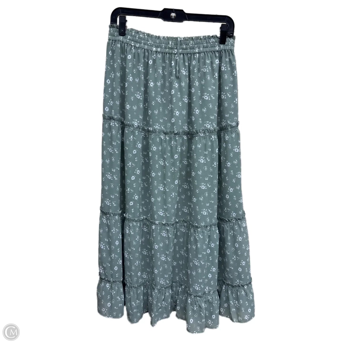 Skirt Maxi By Madewell In Green, Size: M