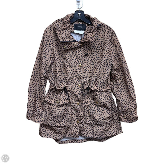 Jacket Windbreaker By J. Crew In Animal Print, Size: Xs