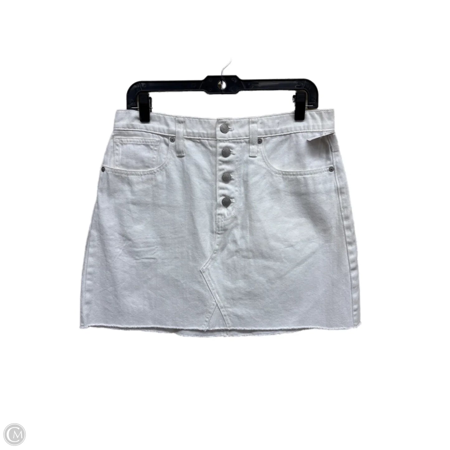Skirt Mini & Short By Madewell In White, Size: 8