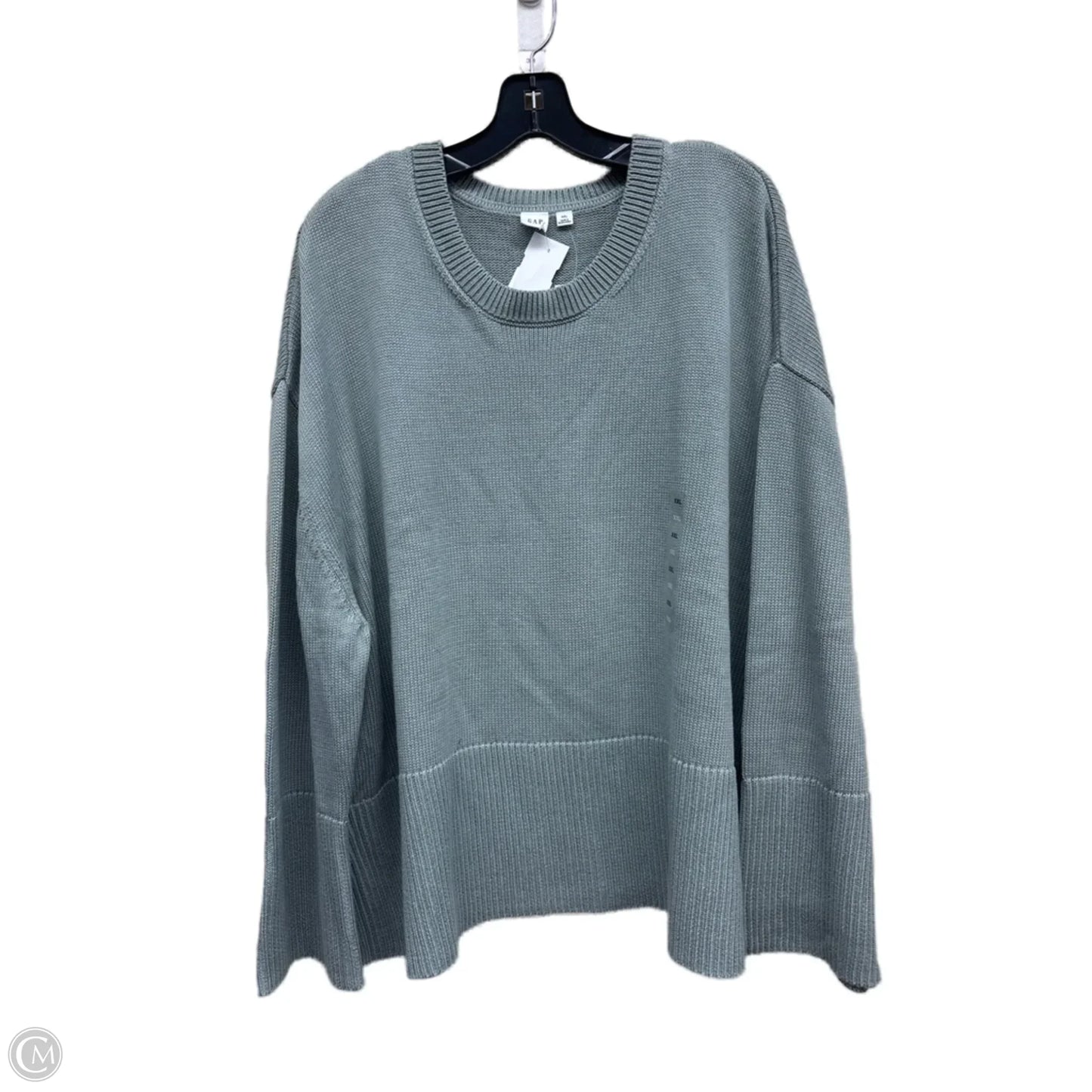 Sweater By Gap In Green, Size: Xxl