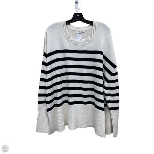Sweater By Gap In Striped Pattern, Size: Xxl