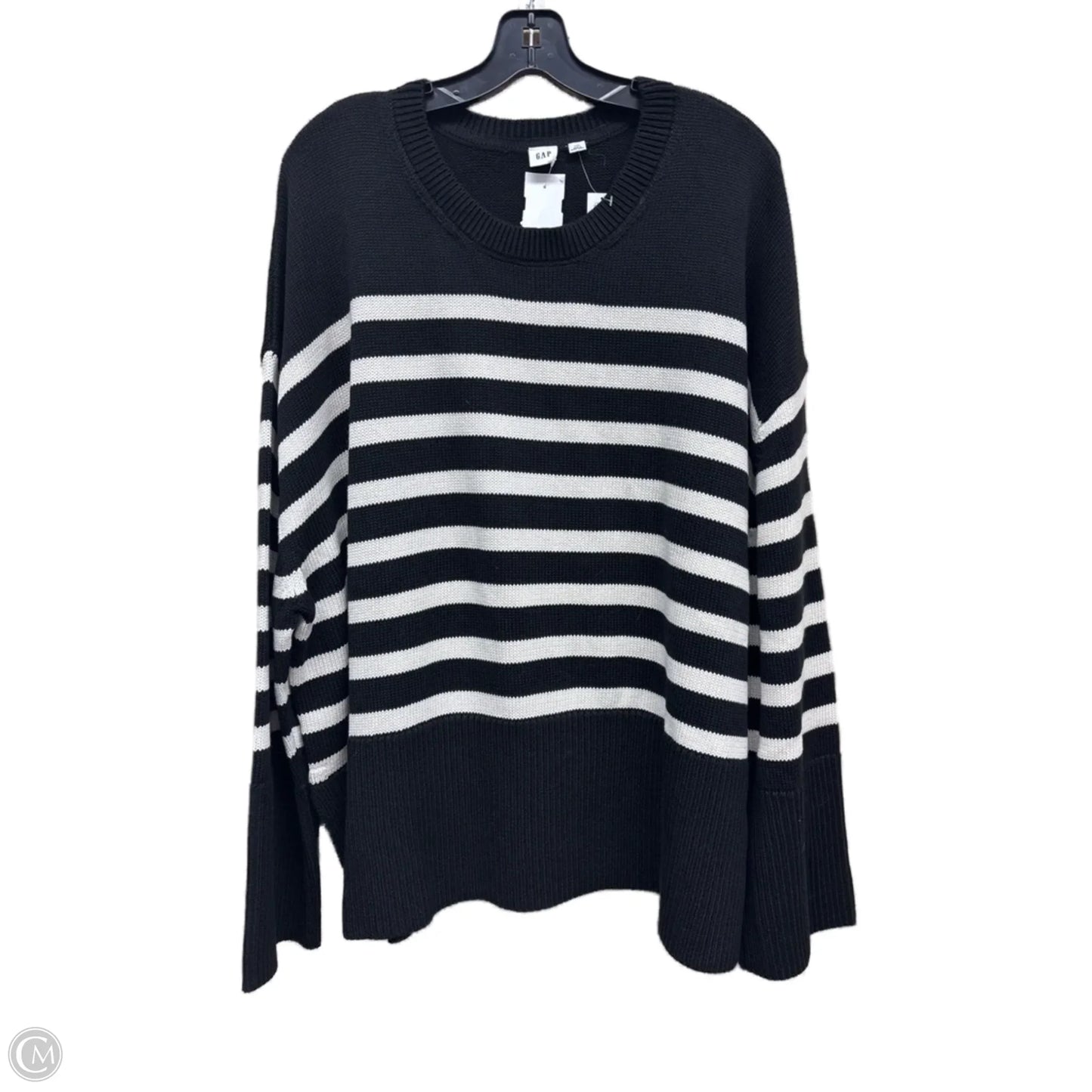 Sweater By Gap In Striped Pattern, Size: Xxl