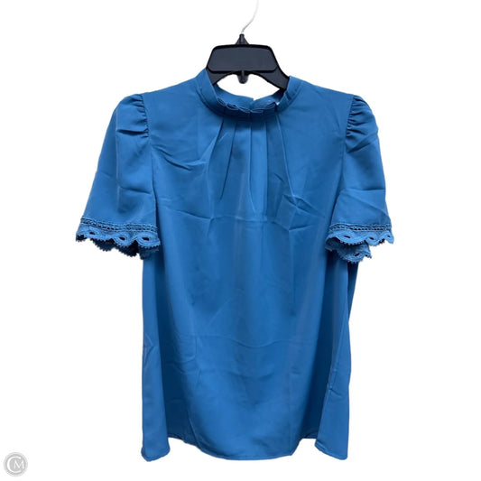 Top Short Sleeve By Clothes Mentor In Blue, Size: S