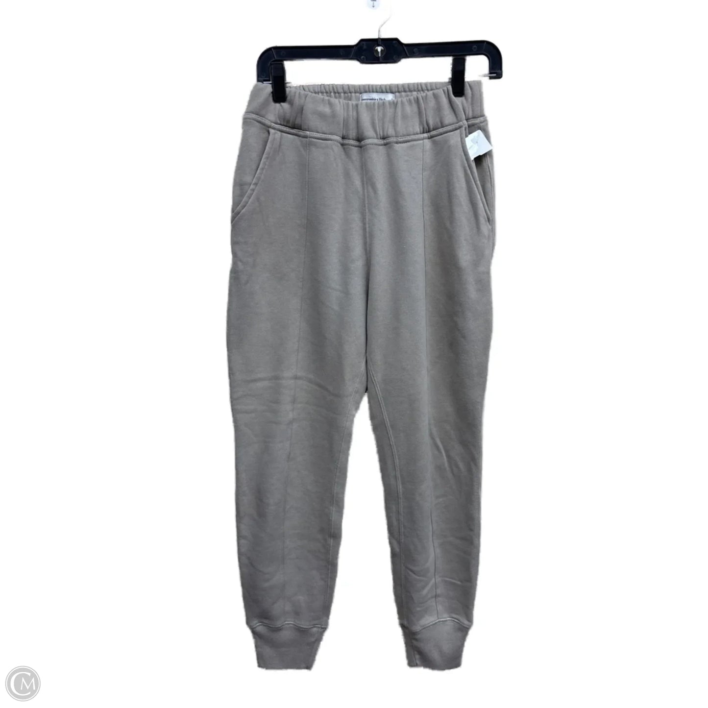 Athletic Pants By Abercrombie And Fitch In Tan, Size: S