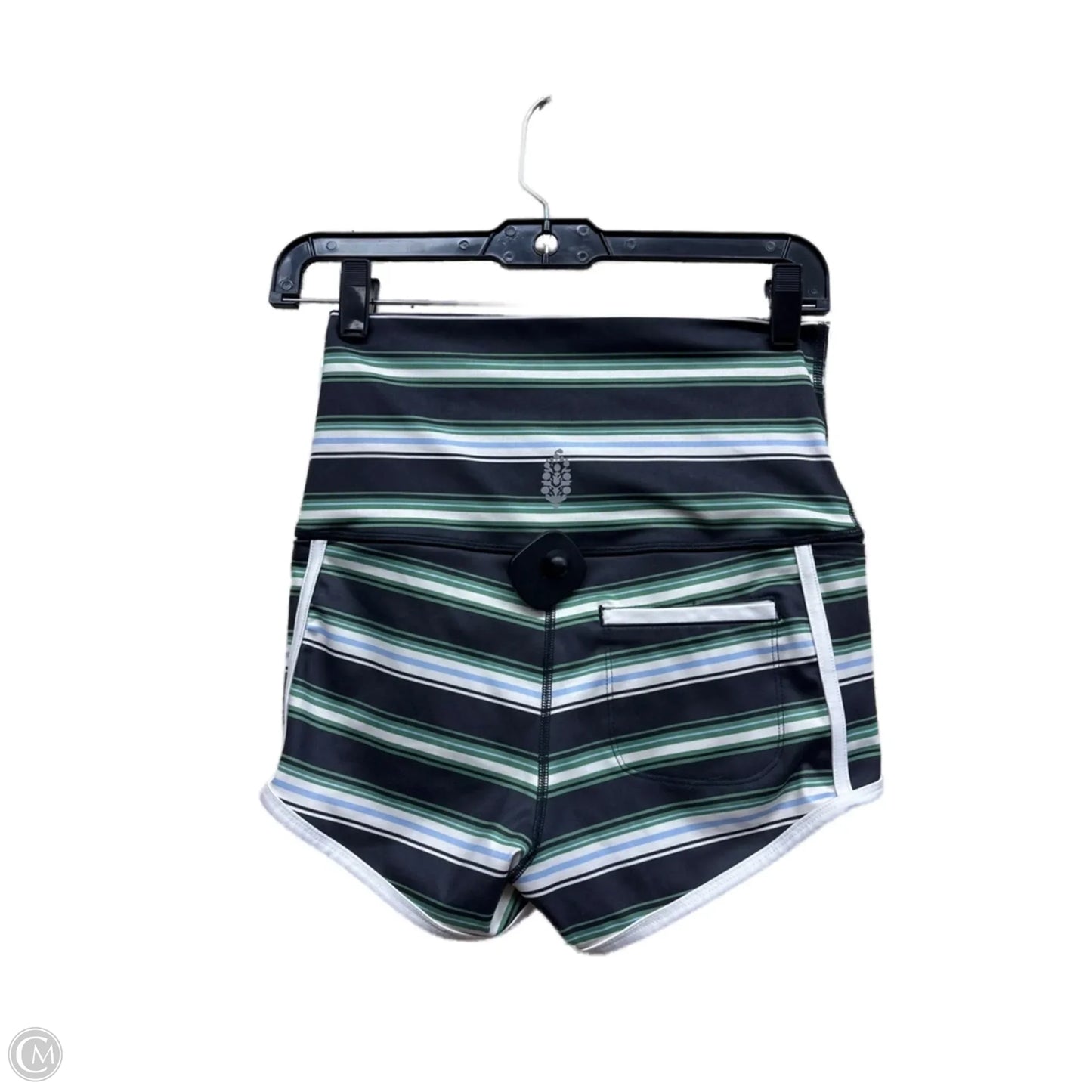 Athletic Shorts By Free People In Striped Pattern, Size: S