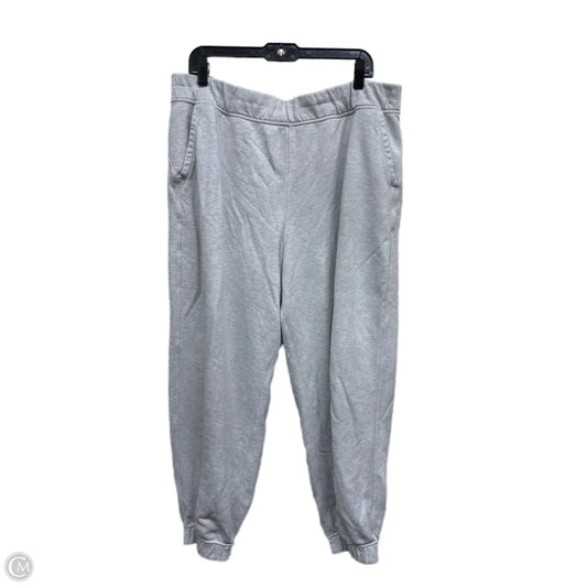 Athletic Pants By Lululemon In Grey, Size: 14