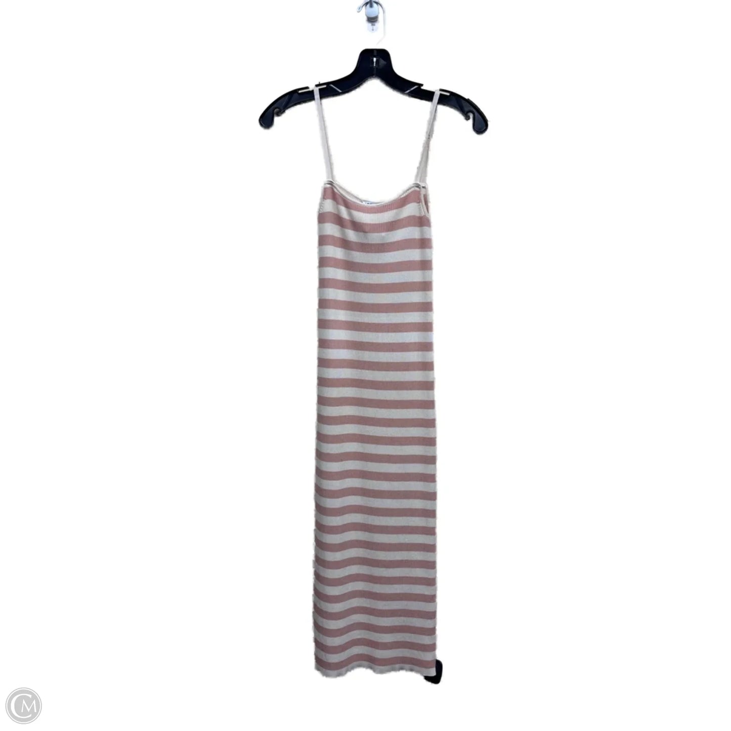 Dress Casual Maxi By Zara In Striped Pattern, Size: S