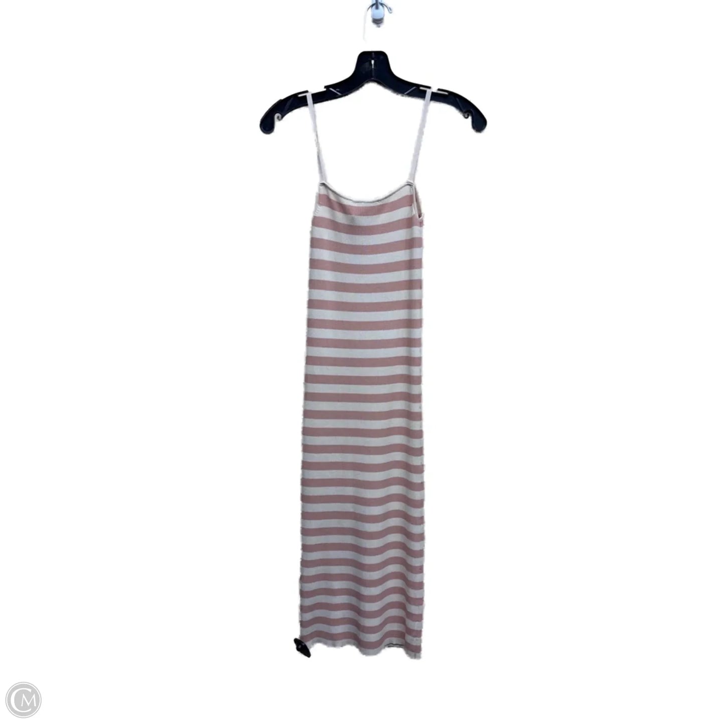 Dress Casual Maxi By Zara In Striped Pattern, Size: S