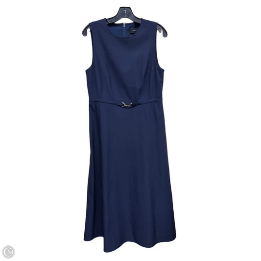 Dress Casual Maxi By J. Crew In Blue, Size: M