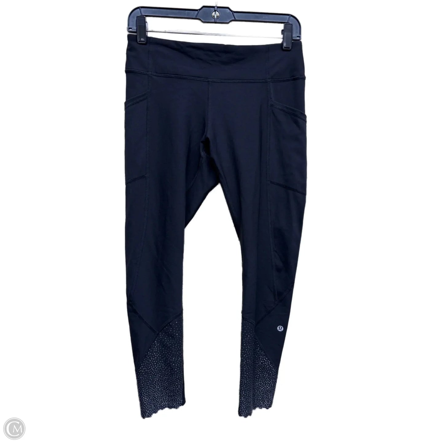 Athletic Capris By Lululemon In Black, Size: 8