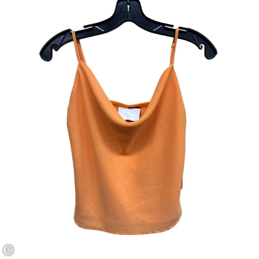 Top Sleeveless By Clothes Mentor In Orange, Size: Xs