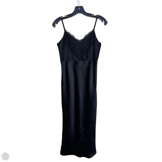 Dress Casual Maxi By Express In Black, Size: S
