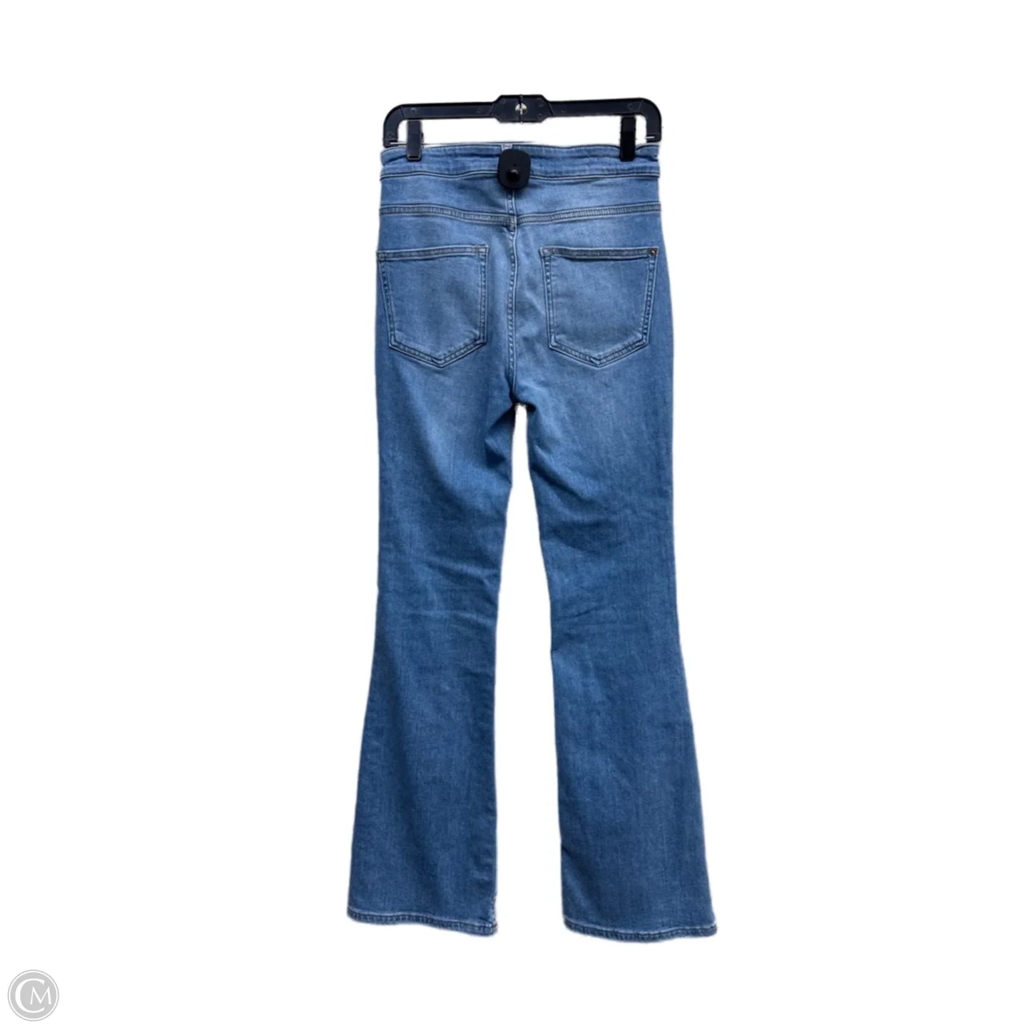 Jeans Flared By Pilcro In Blue Denim, Size: 4