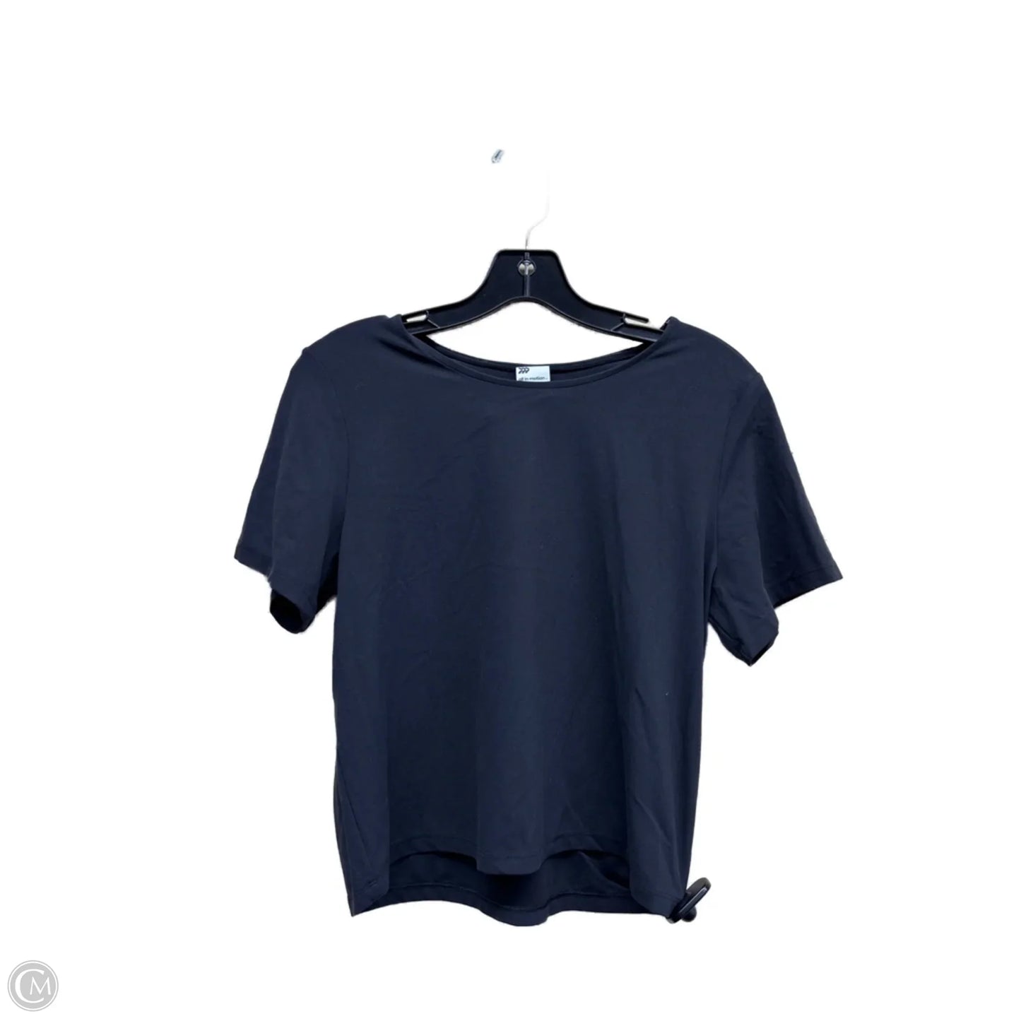 Top Short Sleeve By All In Motion In Black, Size: Xl