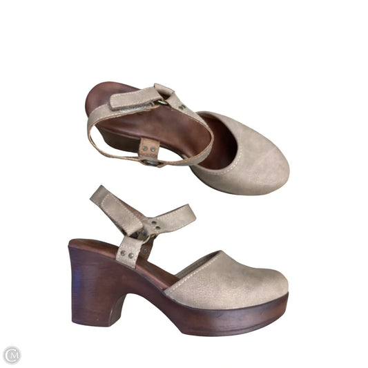 Shoes Heels Block By Boc In Brown, Size: 7