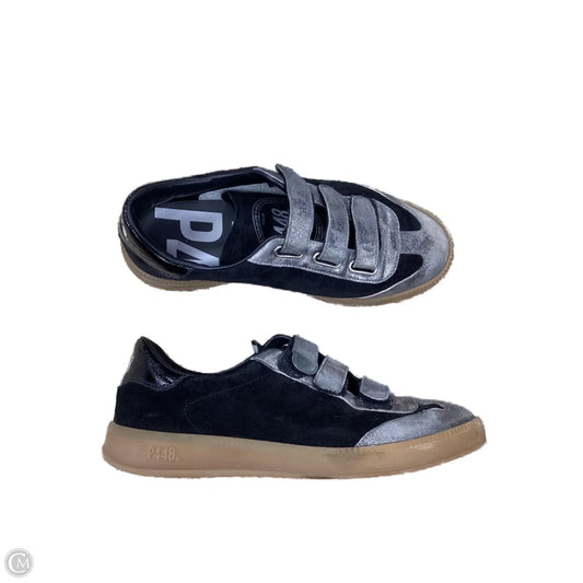 Shoes Sneakers By P448 In Black, Size: