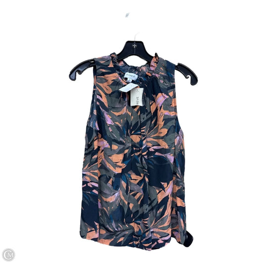 Top Sleeveless By Evereve In Multi-colored, Size: M