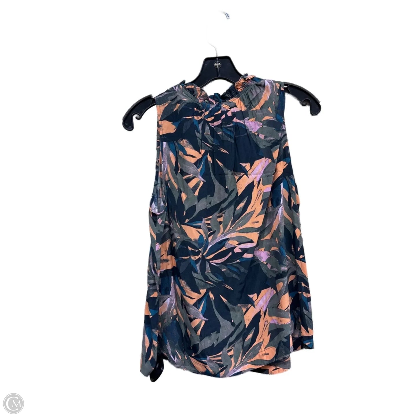 Top Sleeveless By Evereve In Multi-colored, Size: M