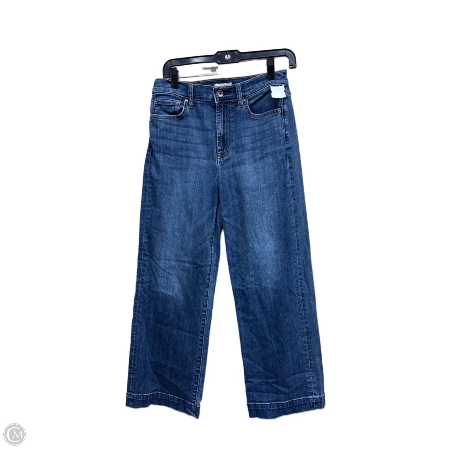 Jeans Straight By Splendid In Blue Denim, Size: 4