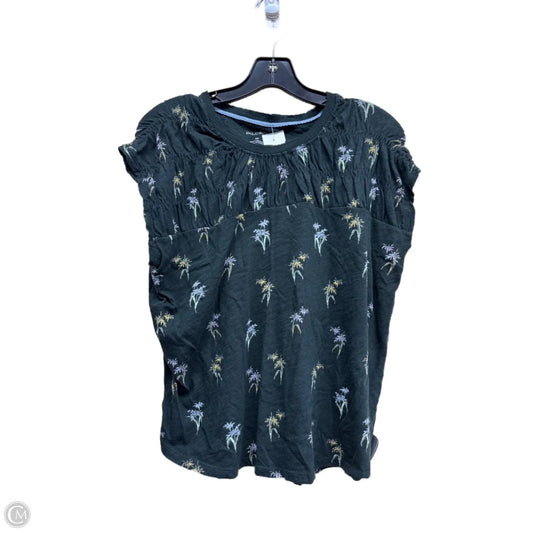 Top Short Sleeve By Pilcro In Floral Print, Size: Xs