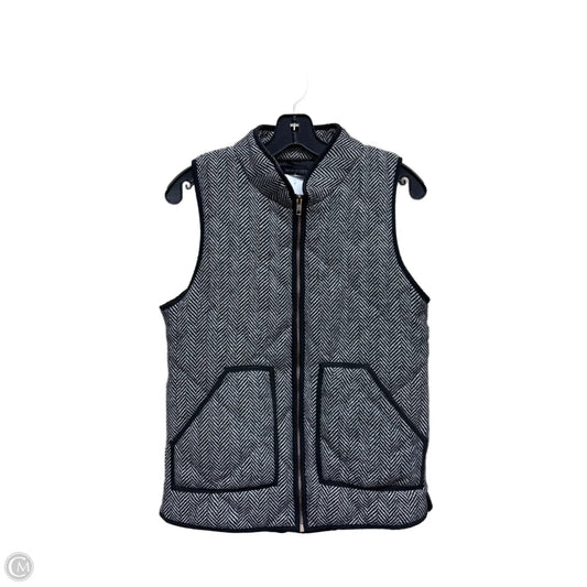 Vest Other By Clothes Mentor In Black & White, Size: S
