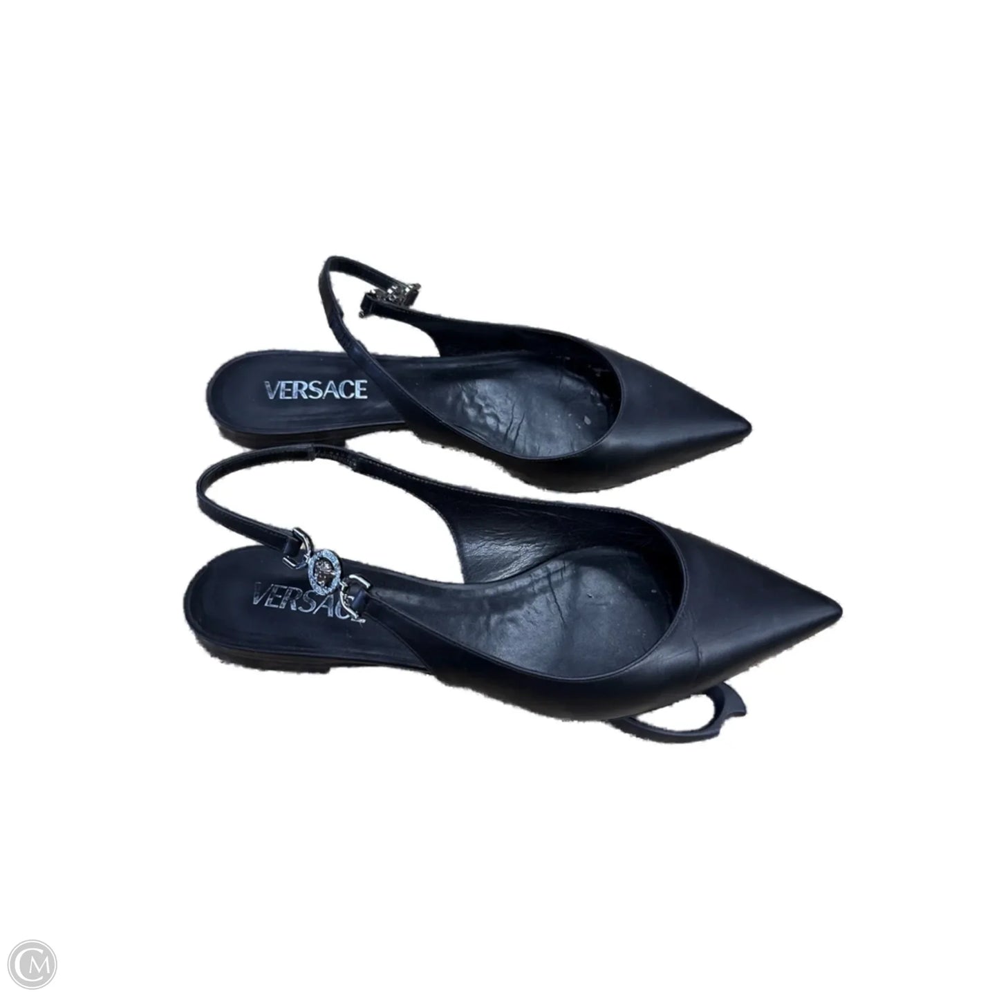 Shoes Luxury Designer By Versace In Black