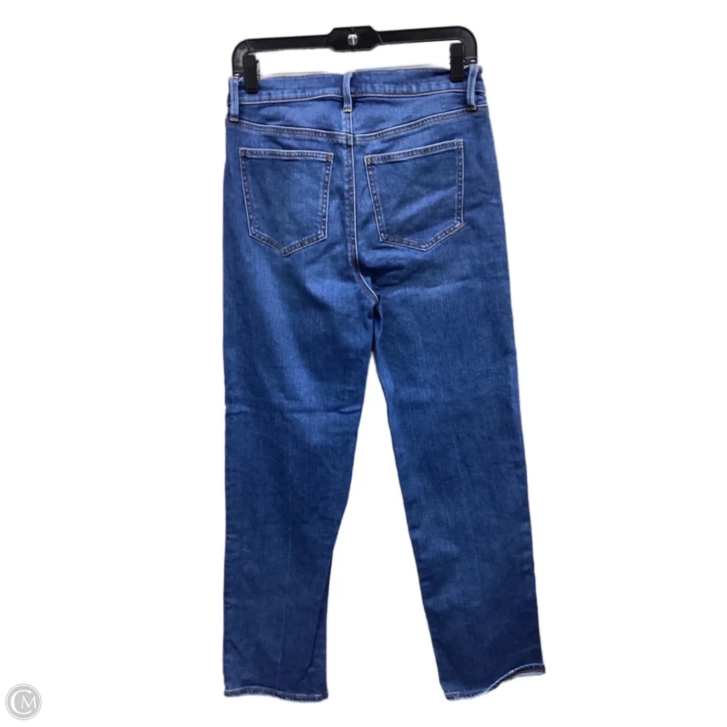 Jeans Straight By Ann Taylor In Blue Denim, Size: 4