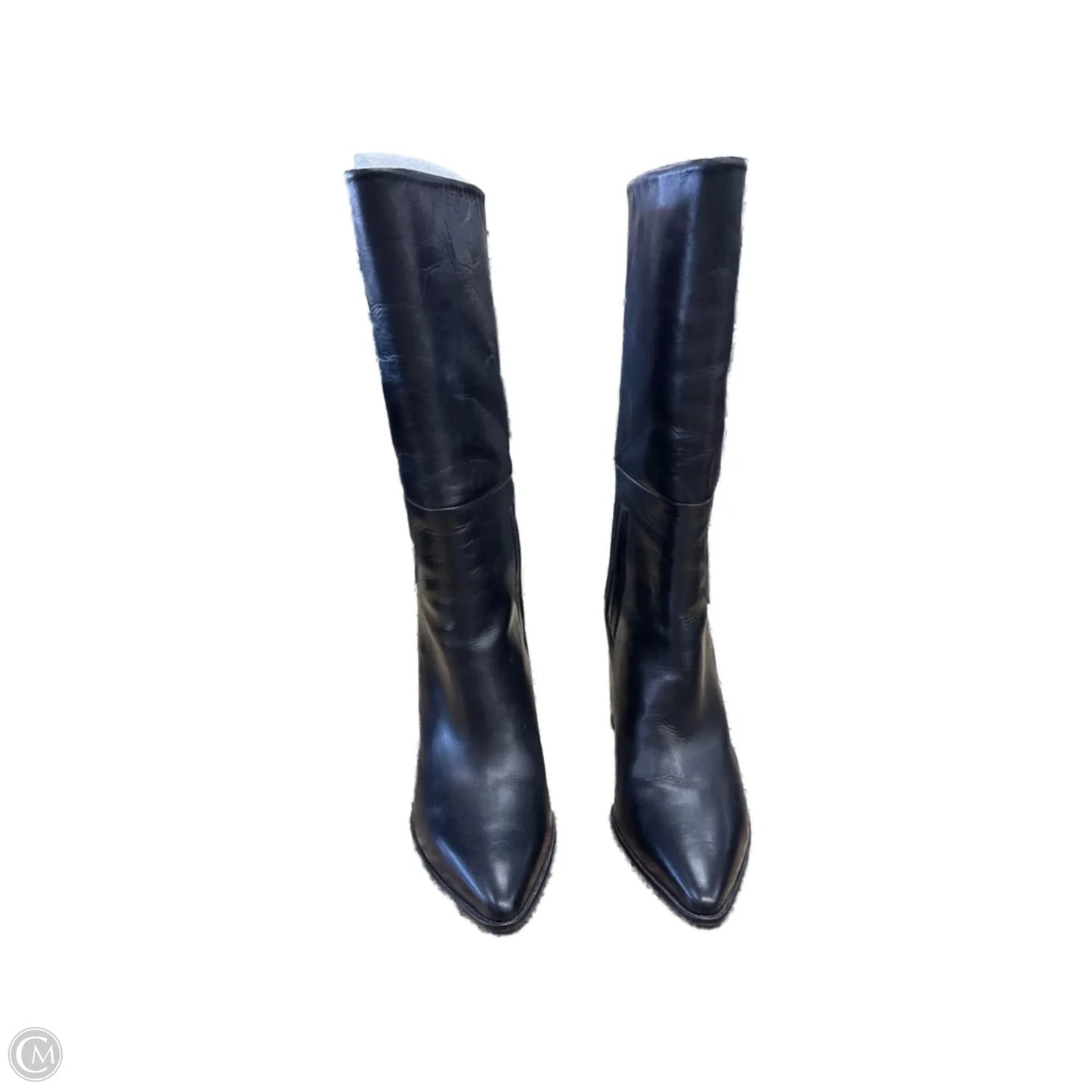 Boots Designer By Stuart Weitzman In Black, Size: 7.5