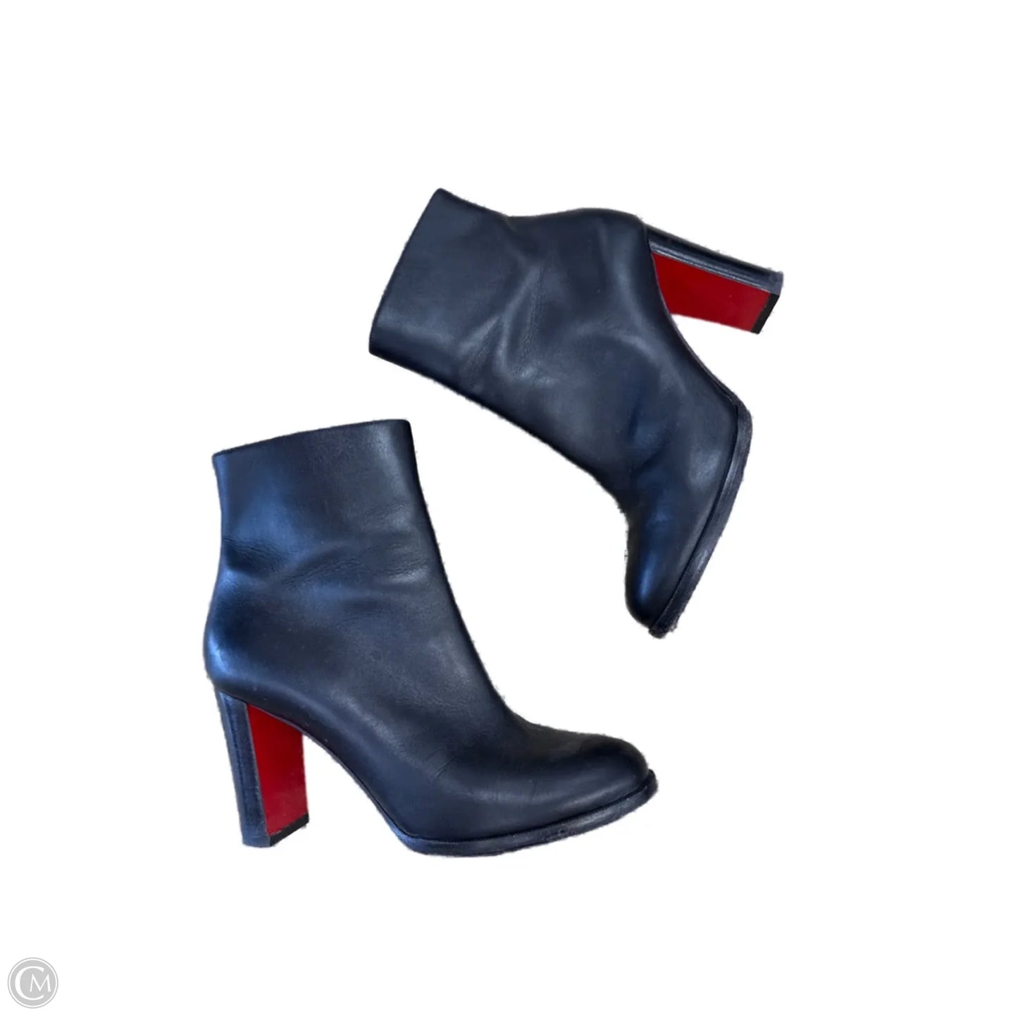 Boots Luxury Designer By Christian Louboutin In Black