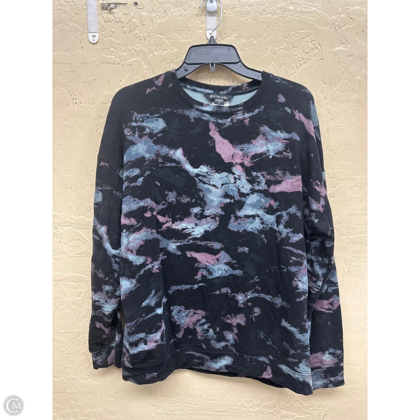 Athletic Sweatshirt Crewneck By Athleta In Multi-colored, Size: S