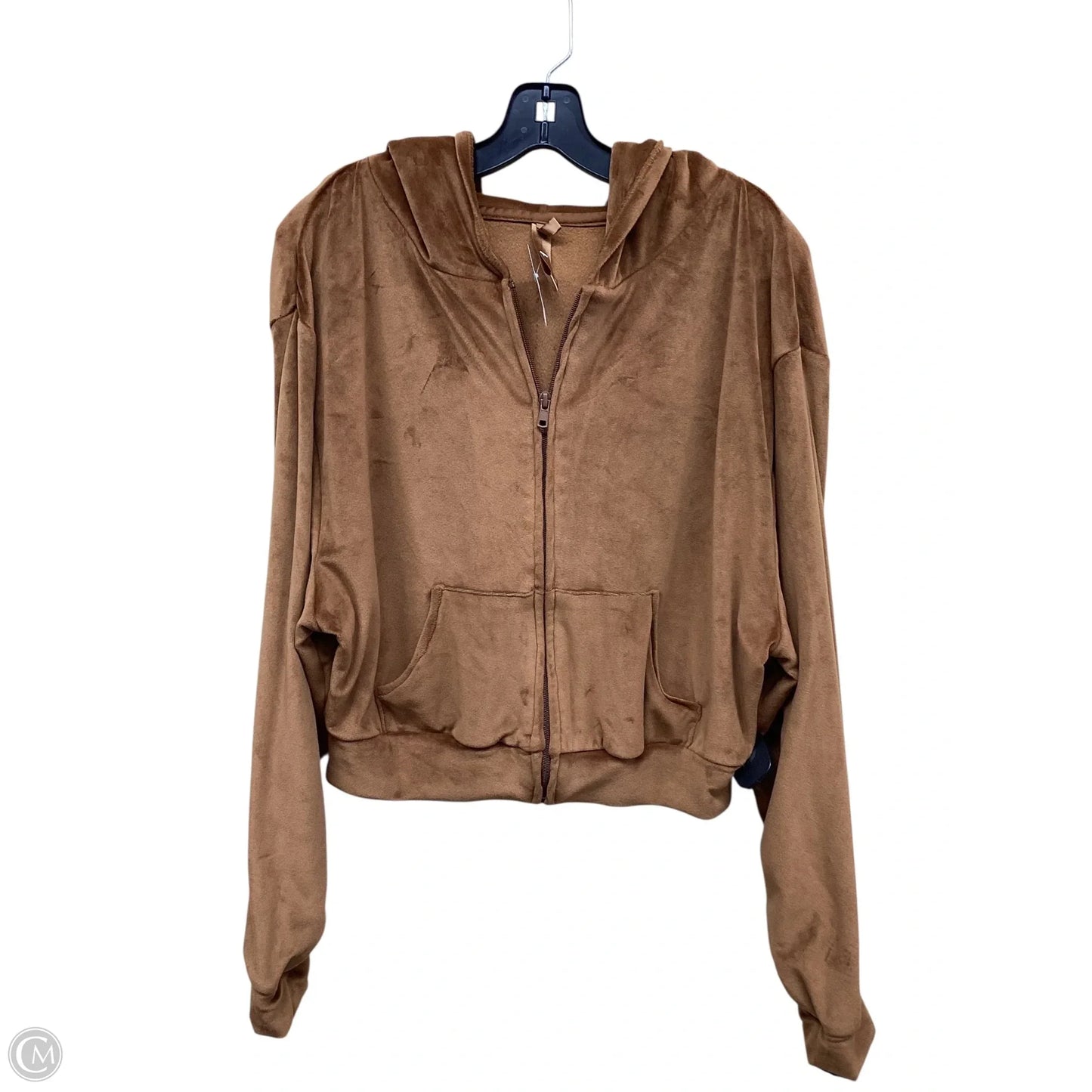Sweatshirt Hoodie By Skims In Brown, Size: 2x