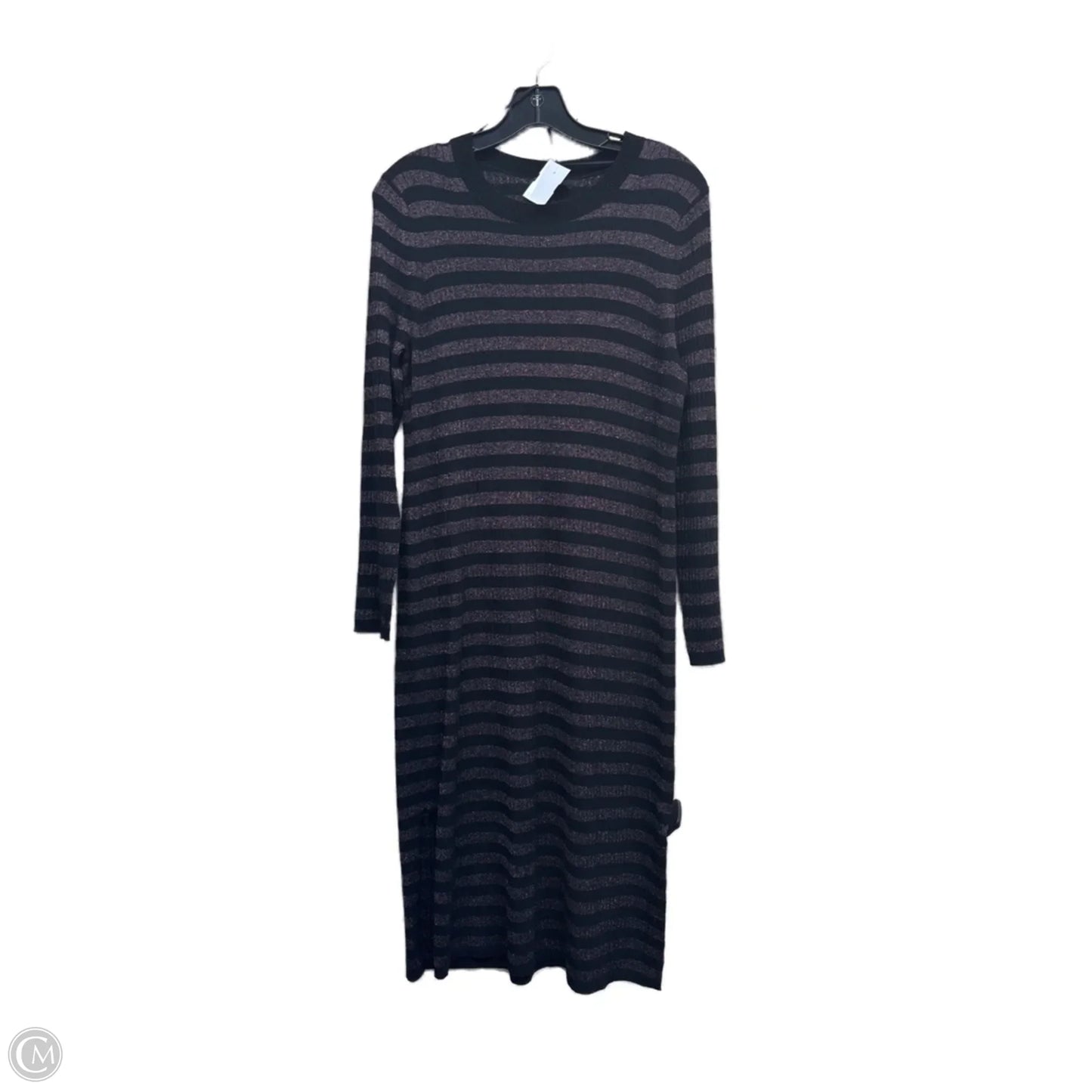 Dress Casual Short By Banana Republic In Striped Pattern, Size: M